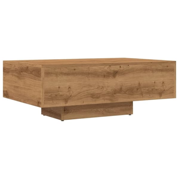 vidaXL Salongbord artisan eik 85x55x31 cm konstruert tre