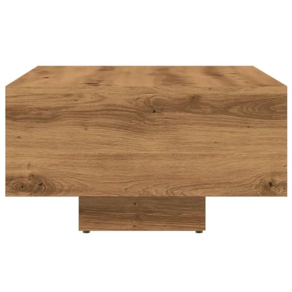 vidaXL Salongbord artisan eik 85x55x31 cm konstruert tre