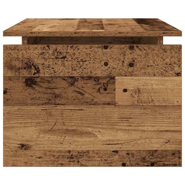 vidaXL Salongbord gammelt tre 68x50x38 cm konstruert tre