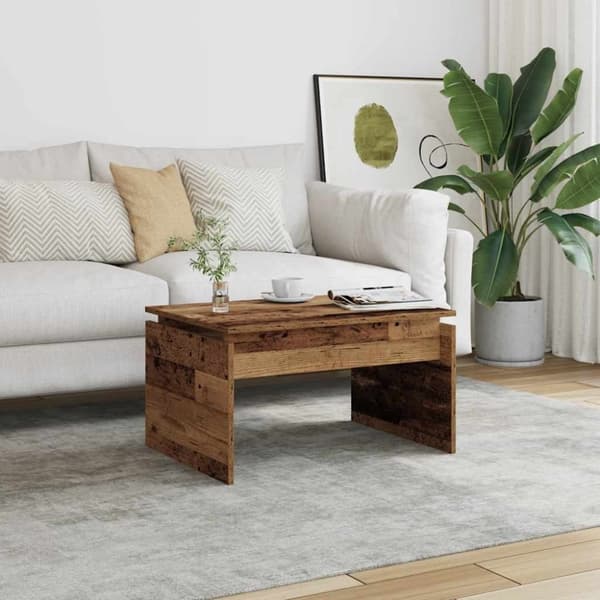 vidaXL Salongbord gammelt tre 68x50x38 cm konstruert tre