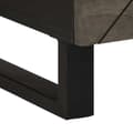 Miniatyrbilde 8 av 11: vidaXL Salongbord svart 80x54x40 cm heltre furu