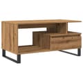 Miniatyrbillede 3 af 11: vidaXL sofabord 90x49x45 cm konstrueret træ kunsteg