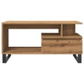 Miniatyrbillede 5 af 11: vidaXL sofabord 90x49x45 cm konstrueret træ kunsteg