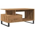 Miniatyrbillede 7 af 11: vidaXL sofabord 90x49x45 cm konstrueret træ kunsteg