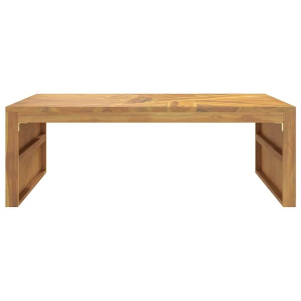 vidaXL Salongbord 110x60x38 cm heltre teak