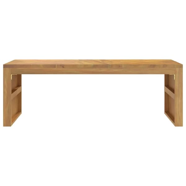 vidaXL sofabord 110x35x38 cm massivt teaktræ