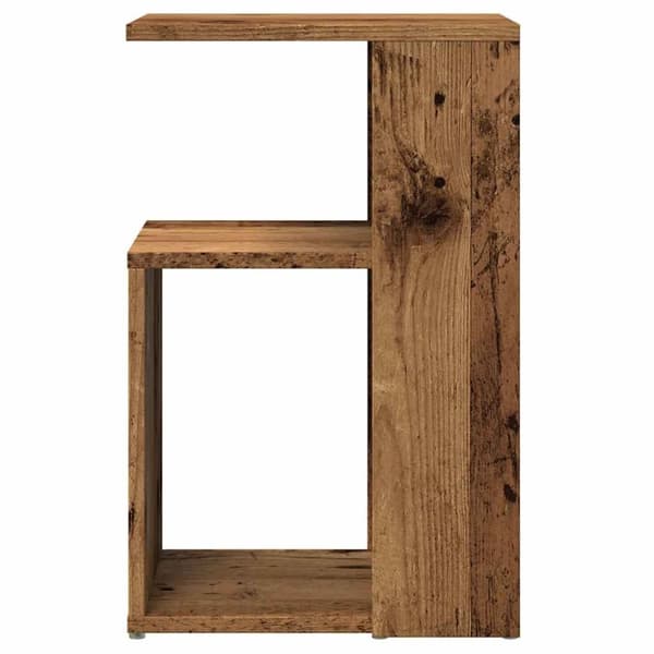 vidaXL Sidebord gammelt tre 36x30x56 cm konstruert tre