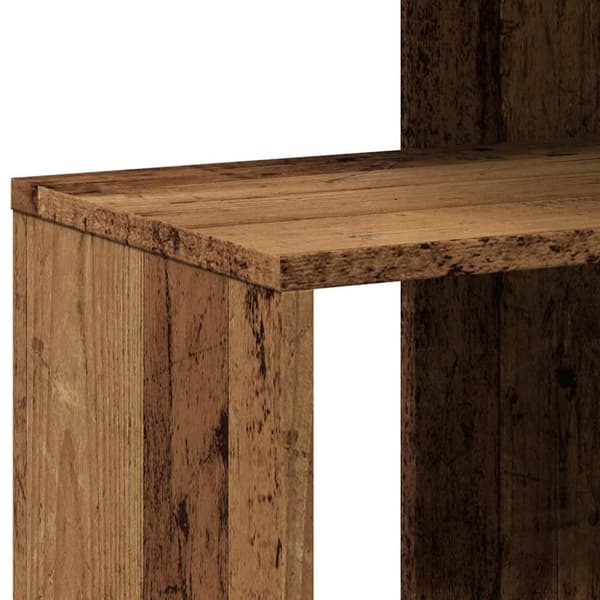 vidaXL Sidebord gammelt tre 36x30x56 cm konstruert tre