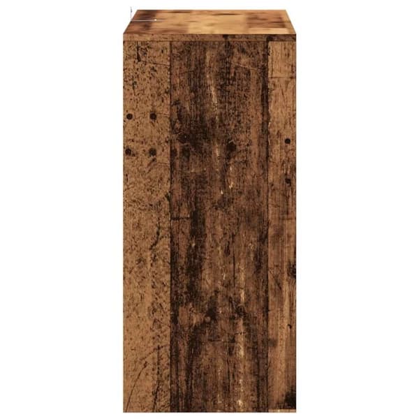 vidaXL Konsollbord gammelt tre 100x35x76,5 cm konstruert tre