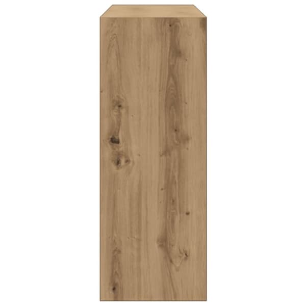 vidaXL Konsolipöytä artesaani tammi 78x30x80 cm tekninen puu