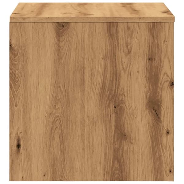 vidaXL Sidebord 3 stk artisan eik konstruert tre