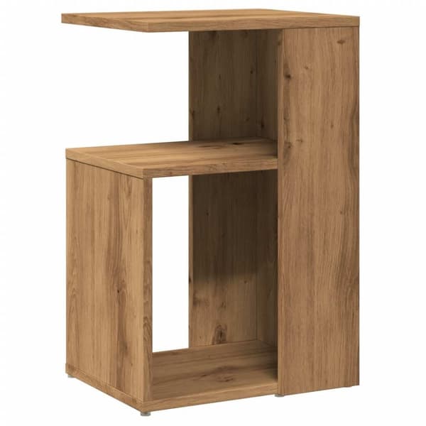 vidaXL sidebord 36x30x56 cm konstrueret træ kunsteg