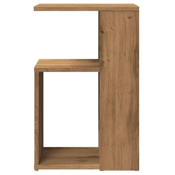vidaXL sidebord 36x30x56 cm konstrueret træ kunsteg