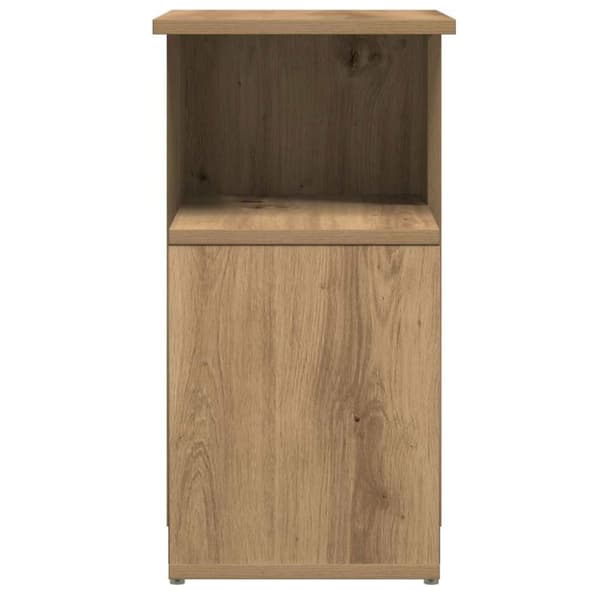 vidaXL sidebord 36x30x56 cm konstrueret træ kunsteg