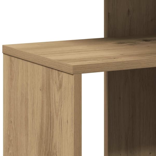 vidaXL sidebord 36x30x56 cm konstrueret træ kunsteg