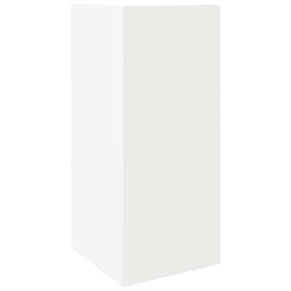 vidaXL sidebord med hylde Hvid 25,5x27x60 cm
