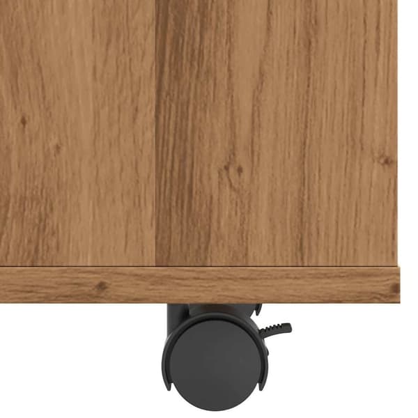 vidaXL sidebord 70x35x55 cm konstrueret træ kunsteg
