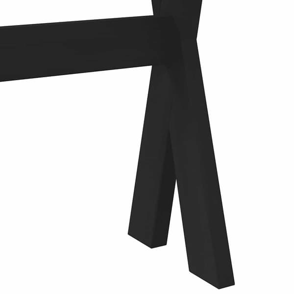vidaXL konsolbord NOAIN X-formede ben 120x30x75cm massivt træ fyrretræ