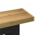 Miniatyrbillede 6 af 9: vidaXL konsolbord NOAIN U-formede ben 120x30x75cm massivt træ fyrretræ