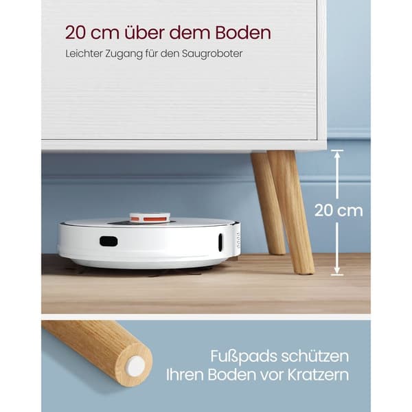 TV-möbler-1 dörr-40 x 120 x 49 cm-vit