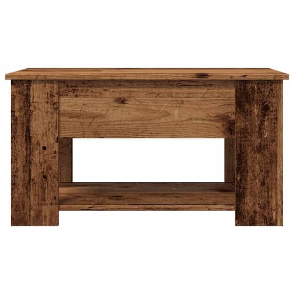 vidaXL Soffbord gammalt trä 79x49x41 cm konstruerat trä