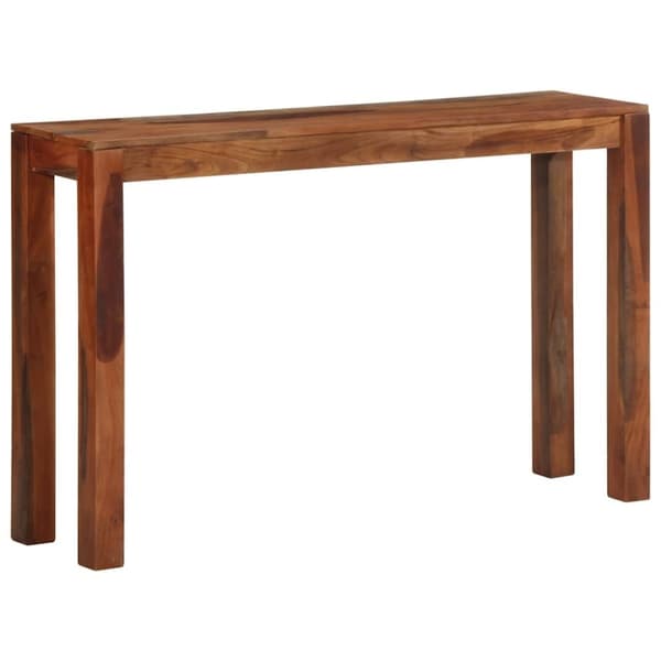 vidaXL konsolipöytä 120x30x76 cm massiivipuu akaasia