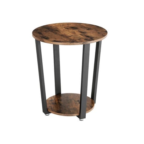 Rundt sidebord, vintage