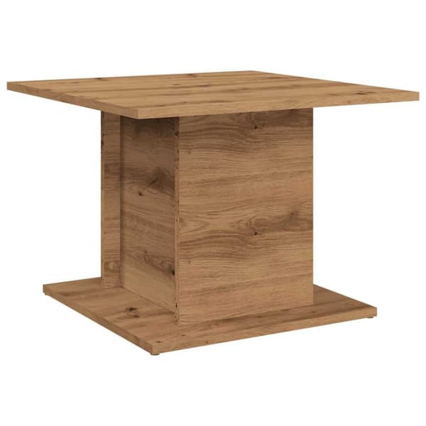 vidaXL Soffbord artisan ek 55,5x55,5x40 cm konstruerat trä