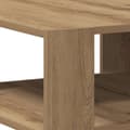Miniatyrbilde 8 av 10: vidaXL Salongbord artisan eik 58x58x40 cm konstruert tre