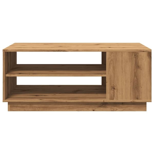 vidaXL Sohvapöytä artesaani tammi 102x55x43 cm tekninen puu