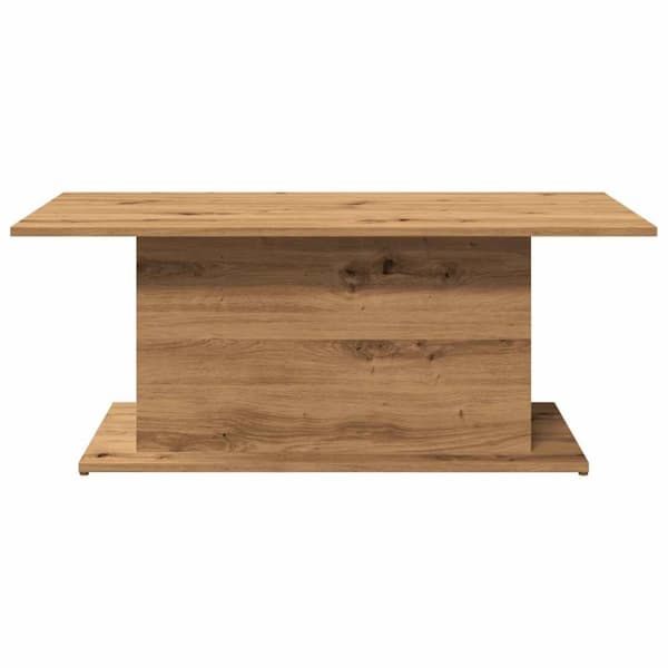 vidaXL Soffbord artisan ek 102x55,5x40 cm konstruerat trä