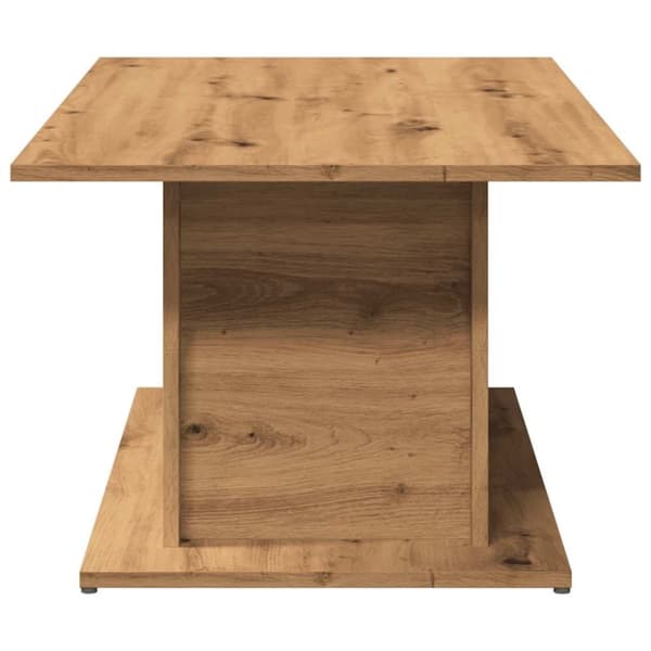 vidaXL Soffbord artisan ek 102x55,5x40 cm konstruerat trä
