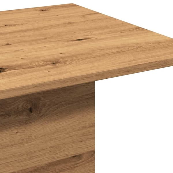 vidaXL Soffbord artisan ek 102x55,5x40 cm konstruerat trä