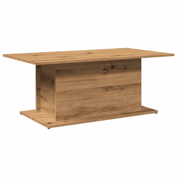 vidaXL Soffbord artisan ek 102x55,5x40 cm konstruerat trä