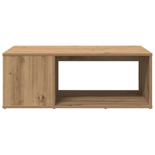vidaXL Sohvapöytä artesaani tammi 90x67x33 cm tekninen puu