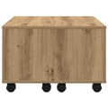 Miniatyrbillede 6 af 11: vidaXL sofabord 60x60x38 cm konstrueret træ kunsteg