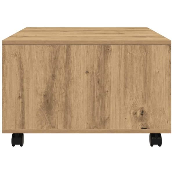 vidaXL sofabord 60x60x38 cm konstrueret træ kunsteg