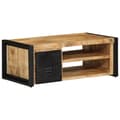 Miniatyrbillede 2 af 11: vidaXL sofabord 90x50x36 cm massivt ru mangotræ