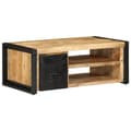 Miniatyrbillede 1 af 11: vidaXL sofabord 90x50x36 cm massivt ru mangotræ