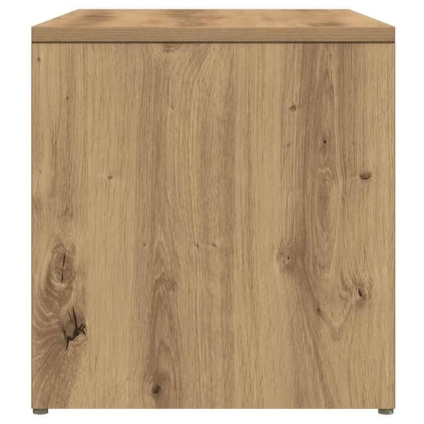 vidaXL sidebord 59x36x38 cm konstrueret træ kunsteg