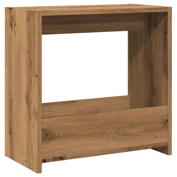 vidaXL Sidebord artisan eik 50x26x50 cm konstruert tre