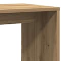 Miniatyrbild 8 av 11: vidaXL Sidobord artisan ek 59x36x38 cm konstruerat trä