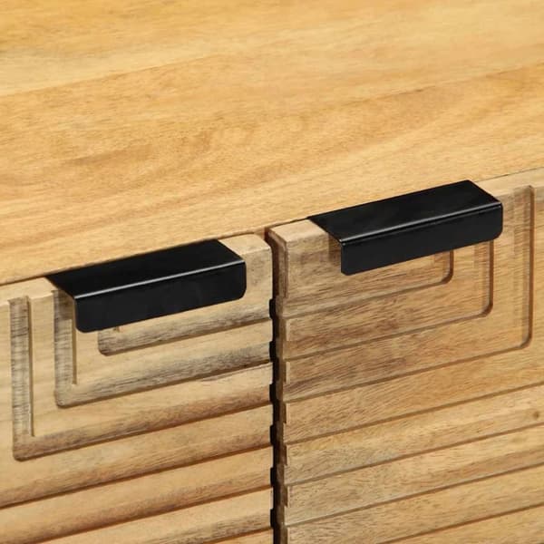 vidaXL Salongbord brun 80x50x40 cm heltre furu
