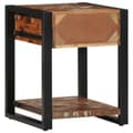 Miniatyrbilde 5 av 11: vidaXL Sidebord flerfarget 40x40x50 cm gjenvunnet heltre