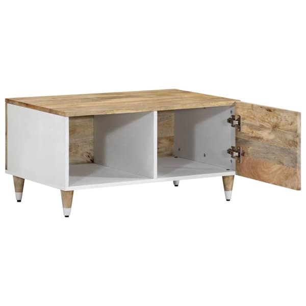vidaXL Salongbord 80x50x40 cm heltre furu