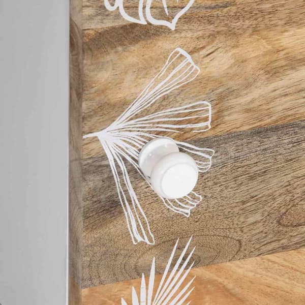 vidaXL Salongbord 80x50x40 cm heltre furu