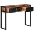 Miniatyrbilde 3 av 11: vidaXL Konsollbord flerfarget 100x35x75 cm gjenvunnet heltre
