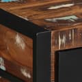 Miniatyrbilde 6 av 11: vidaXL Konsollbord flerfarget 100x35x75 cm gjenvunnet heltre