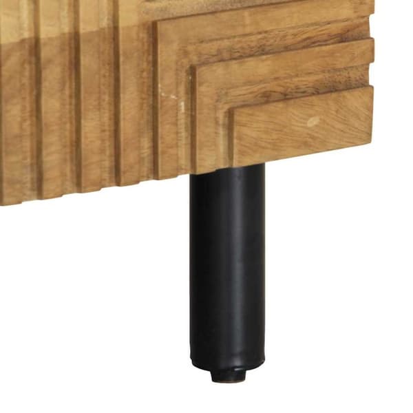 vidaXL Salongbord brun 80x50x40 cm heltre furu