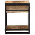 Miniatyrbilde 4 av 11: vidaXL Sidebord 40x40x50 cm grovt heltre mango